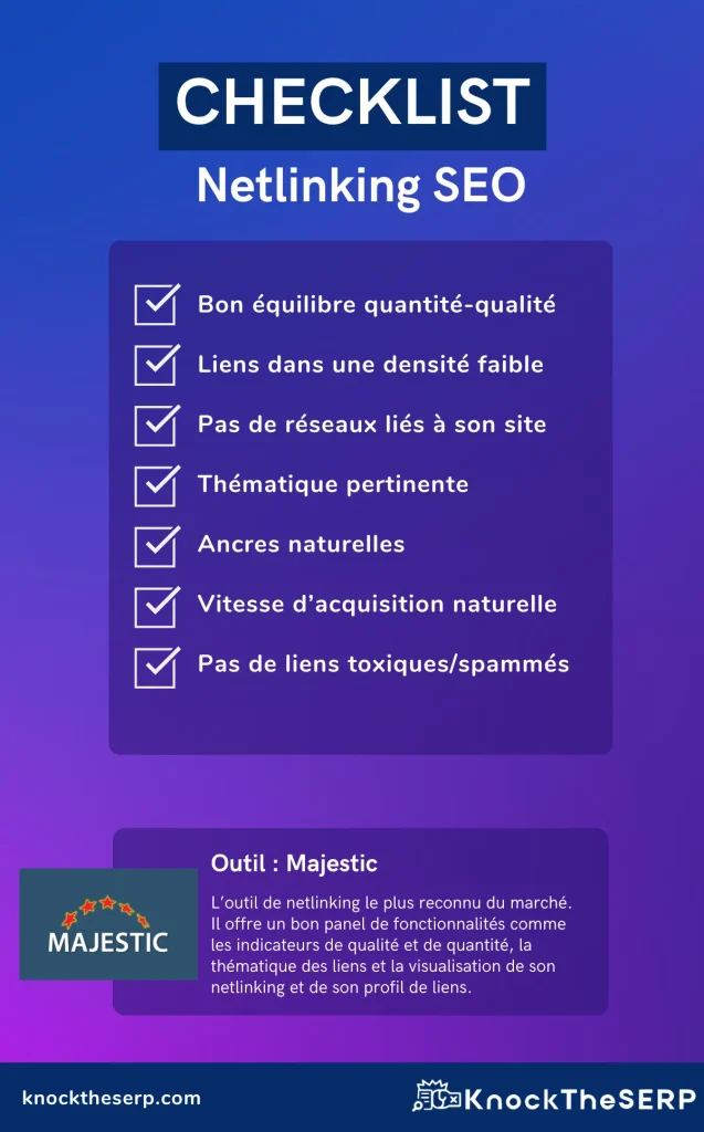 checklist netlinking seo